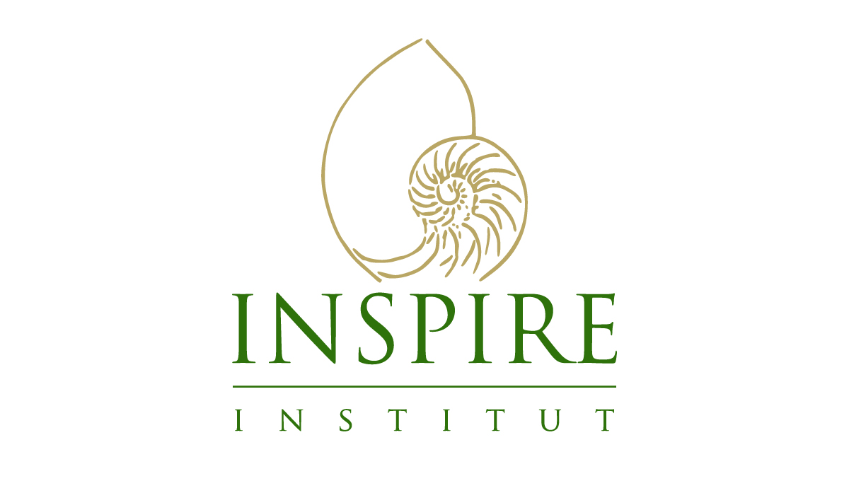 Logo de l'institut Inspire. Un coquillage comme logo